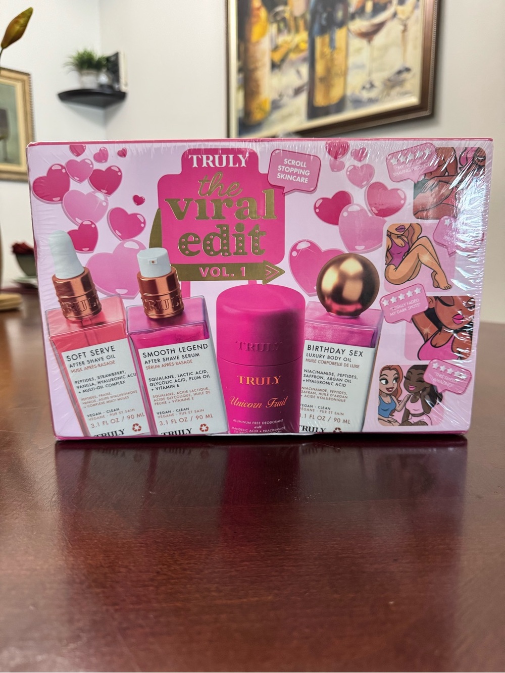 Truly Beauty The Viral Edit Vol. 1 4-Pc Skincare Set NEW SEALED $122 Value
